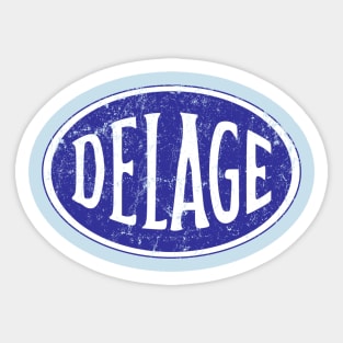 DELAGE Sticker